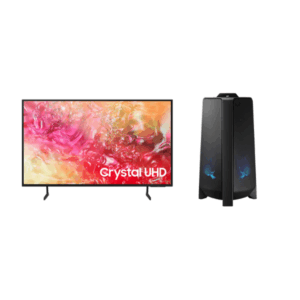 SAMSUNG SMART TV 50 CRYSTAL DU7000 + Torre de sonido Samsung MX-T40